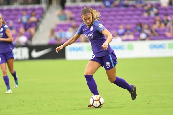 Orlando Pride, 27 Haziran 2018 tarihinde Orlando City Stadyumu 'nda Houston Dash' e ev sahipliği yaptı..  