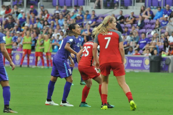 Orlando Pride, 23 Eylül 2017 'de Orlando City Stadyumu' nda Portland Thorns 'a ev sahipliği yaptı.. 