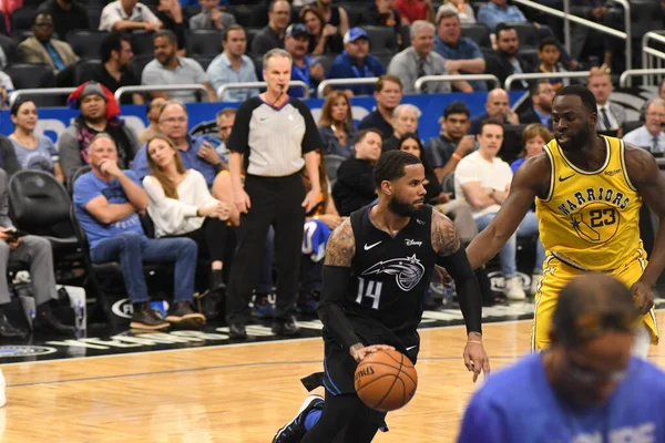 Orlando Magic Hospeda Golden State Warriors Amway Center Orlando Florida — Fotografia de Stock