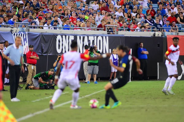 Usa Fotbollslag Värd Trinidad Tobago Everbank Field Jacksonville Florida Den — Stockfoto