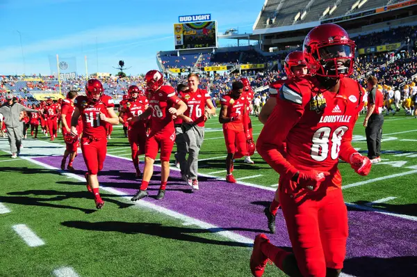 Lsu Trifft Beim Citrus Bowl Camping World Stadium Orlando Florida — Stockfoto