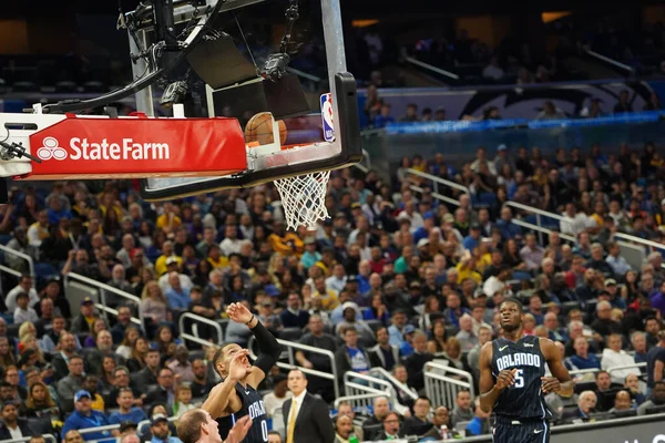 Orlando Magic Φιλοξενεί Τους Lakers Στο Amway Center Στο Orlando — Φωτογραφία Αρχείου