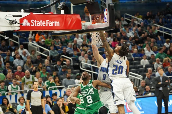 Orlando Magic Accueille Les Celtics Boston Amway Center Vendredi Janvier — Photo