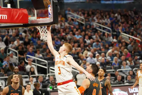 Orlando Magic Empfangen Montag Den Februar 2020 Die Atlanta Hawks — Stockfoto