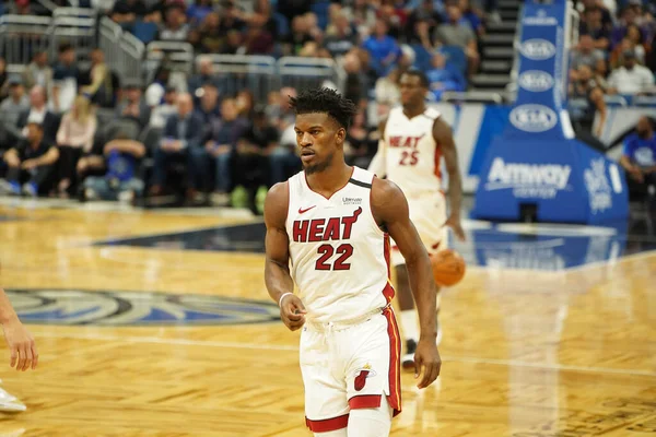 Basketbol Sezonu Orlando Magic Miami Heat Karşı Ocak 2020 — Stok fotoğraf