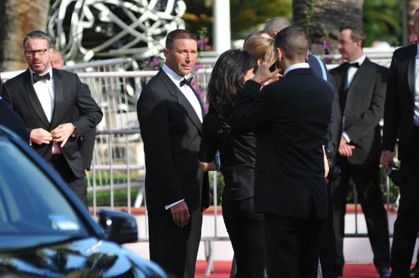 Die Stadt Cannes Während Des Jährlichen Filmfestivals Cannes Mai 2014 — Stockfoto