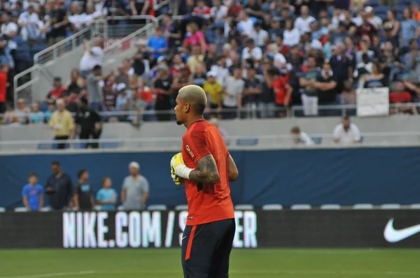 Paris Saint-Germain, Tottenham Hotspur 'a karşı 22 Temmuz 2017' de Orlando Florida 'daki Citrus Bowl' da.  
