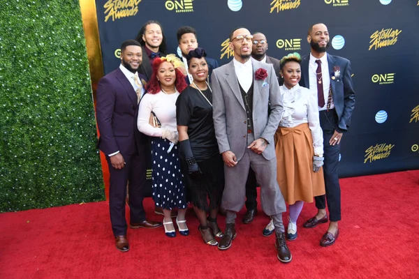 24 Mart 2018 Cumartesi günü Las Vegas 'taki Orleans Resort' ta düzenlenen 33. Yıldız Ödülleri Kırmızı Halı sırasında ünlüler.