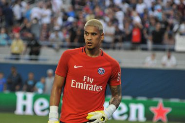Paris Saint-Germain, Tottenham Hotspur 'a karşı 22 Temmuz 2017' de Orlando Florida 'daki Citrus Bowl' da.  