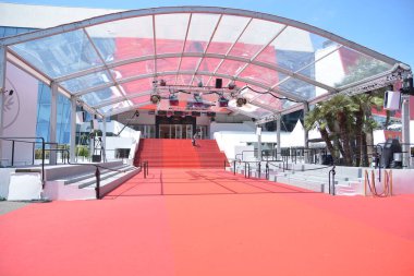 24 Mayıs 2017 'de Fransa' nın Cannes kentinde düzenlenen Palais des Festival 'de 70..