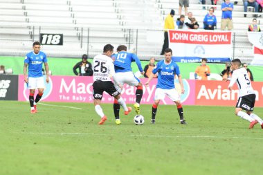 13 Ocak 2018 'de Orlando Florida' daki Spektrum Stadyumu 'nda düzenlenen Florida Kupası' nda Korucular Corinthianlara karşı..