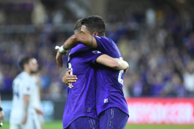 Orlando City 20 Şubat 2019 Çarşamba günü Orlando Fl 'daki Orlando City Stadyumu' nda New England 'a ev sahipliği yaptı.