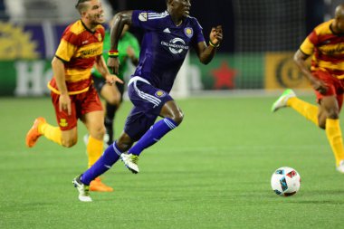 Orlando City SC, 29 Haziran 2016 'da Orlando Florida' daki Kamp Dünyası Stadyumu 'nda Fort Lauderdale Strikers' a ev sahipliği yaptı..