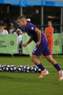 30 Temmuz 2019 'da Orlando Florida' da Disney 'in Vahşi Spor Dünyası' nda MLS All-Star Yetenek Yarışması. 