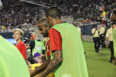 Paris Saint-Germain, Tottenham Hotspur 'a karşı 22 Temmuz 2017' de Orlando Florida 'daki Citrus Bowl' da.  