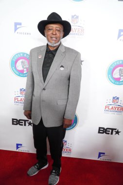 30 Ocak 2020 Perşembe günü Miami 'deki James L Knight Center' da 21. Geleneksel Superbowl İncil Kutlaması Kırmızı Halı.