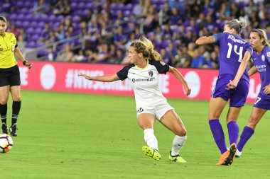 Orlando Pride, 23 Mayıs 2018 'de Orlando Florida' daki Exploria Stadyumu 'nda Kuzey Carolina Cesareti' ne ev sahipliği yapmaktadır..  
