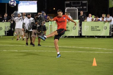 30 Temmuz 2019 'da Orlando Florida' da Disney 'in Vahşi Spor Dünyası' nda MLS All-Star Yetenek Yarışması. 
