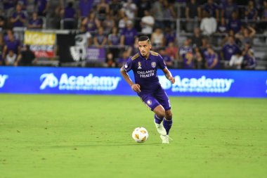 Orlando City SC, 22 Eylül 2018 'de Florida Exploria Stadyumu' nda Houston Dynamo 'yu ağırladı..