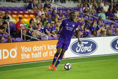 Orlando City, 3 Temmuz 2019 Çarşamba günü Orlando Florida 'daki Exploria Stadyumu' nda Philadelphia Union 'a ev sahipliği yaptı.. 