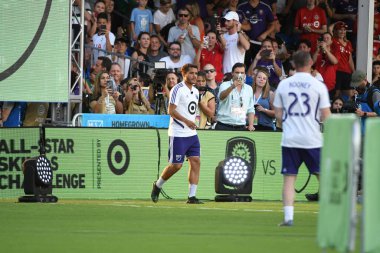 30 Temmuz 2019 'da Orlando Florida' da Disney 'in Vahşi Spor Dünyası' nda MLS All-Star Yetenek Yarışması. 