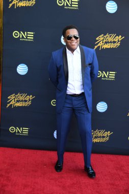 24 Mart 2018 Cumartesi günü Las Vegas 'taki Orleans Resort' ta düzenlenen 33. Yıldız Ödülleri Kırmızı Halı sırasında ünlüler.