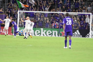 Orlando City 14 Temmuz 2018 'de Florida Exploria Stadyumu' nda Toronto FC 'ye ev sahipliği yaptı. Fotoğraf: Marty Jean-Louis
