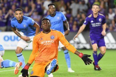Orlando City 26 Temmuz 2018 'de Florida Exploria Stadyumu' nda NYC FC 'ye ev sahipliği yaptı. Fotoğraf: Marty Jean-Louis