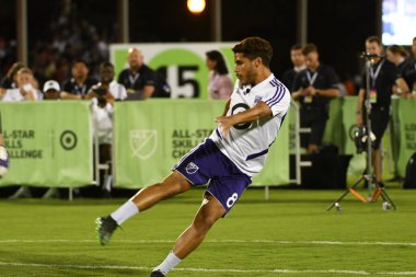 30 Temmuz 2019 'da Orlando Florida' da Disney 'in Vahşi Spor Dünyası' nda MLS All-Star Yetenek Yarışması. 