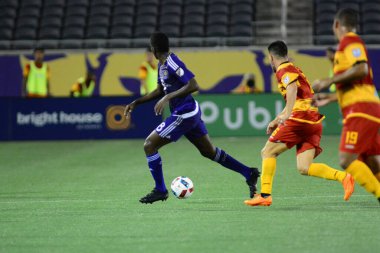 Orlando City SC, 29 Haziran 2016 'da Orlando Florida' daki Kamp Dünyası Stadyumu 'nda Fort Lauderdale Strikers' a ev sahipliği yaptı..