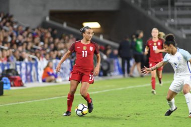 ABD, 7 Mart 2018 tarihinde Orlando City Stadyumu 'ndaki SheBelives Kupası' nda İngiltere ile karşı karşıya geldi..  