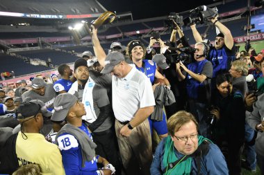 Georgia State Face Batı Kentucky Cure Bowl sırasında 16 Aralık 2017 'de Orlando Florida' daki Citrus Bowl 'da.  