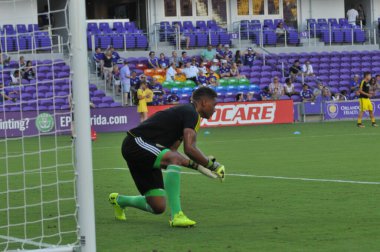 Orlando City, 19 Ağustos 2017 'de Orlando City Stadyumu' nda Kolomb ekibine ev sahipliği yapıyor..  