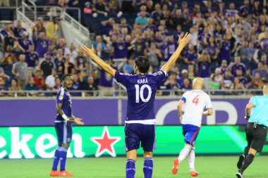 Orlando City, 24 Ağustos 2016 'da Orlando Florida' daki Kamp Dünyası Stadyumunda Toronto FC 'ye ev sahipliği yaptı..