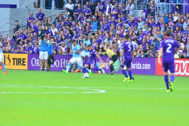 Orlando City, 5 Mart 2017 'de Orlando City Stadyumu' nda NYC FC 'ye ev sahipliği yaptı..
