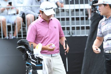 8 Mart 2020 'de Orlando Florida' daki Bay Hill Kulübü 'nde Arnold Palmer Davetiye Turu sırasında. 