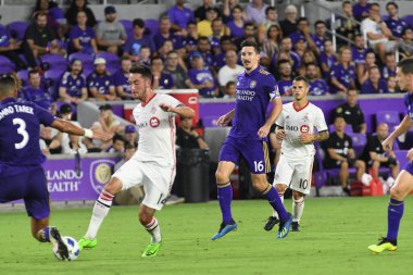 Orlando City 14 Temmuz 2018 'de Florida Exploria Stadyumu' nda Toronto FC 'ye ev sahipliği yaptı. Fotoğraf: Marty Jean-Louis