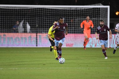 Real Salt Lake, 12 Temmuz 2020 'de Orlando Florida' da düzenlenen MLS Sırt Turnuvası sırasında Colorado Rapids ile karşı karşıya. 