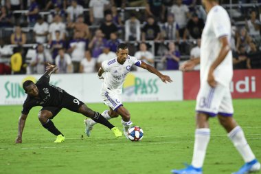Orlando City SC 14 Ağustos 2019 Çarşamba günü Exploria Stadyumu 'nda Sporting Kansas SC' ye ev sahipliği yaptı.. 