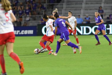 Orland Pride, 25 Ağustos 2018 'de Orlando Florida' daki Exploria Stadyumu 'nda Chicago Red Stars' a ev sahipliği yapıyor.. 