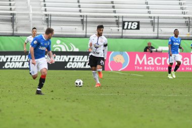 13 Ocak 2018 'de Orlando Florida' daki Spektrum Stadyumu 'nda düzenlenen Florida Kupası' nda Korucular Corinthianlara karşı..