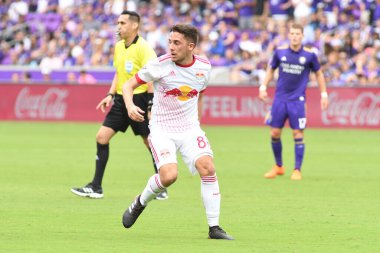 Orlando City, 31 Mart 2018 'de Orlando Florida' daki Exploria Stadyumu 'nda New York Red Bulls' a ev sahipliği yaptı..  