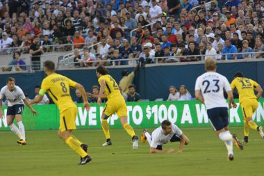 Paris Saint-Germain, Tottenham Hotspur 'a karşı 22 Temmuz 2017' de Orlando Florida 'daki Citrus Bowl' da. 