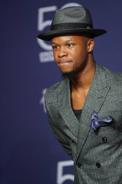 15 Ekim 2019 'da Nashville, Tennessee' deki Linbscome Üniversitesi 'nde verilen 50. GMA Dove Ödülleri sırasında kırmızı halı.