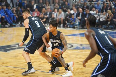 Orlando Florida Exploria Stadyumu 'ndaki 2019 Tedavi Kupası 21 Aralık 2019 Georgia Southern Eagles' a karşı Liberty Flames.  