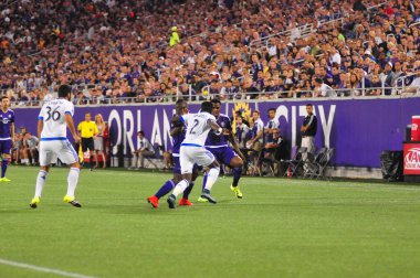 Orlando City SC, 3 Ekim 2015 'te Dünya Kampı Stadyumu' nda Montreal Çarpması 'na ev sahipliği yaptı..