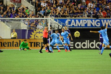 Orlando City SC 28 Ağustos 2016 'da Orlando Florida' daki Camp World Stadyumu 'nda New York City FC' ye ev sahipliği yaptı..