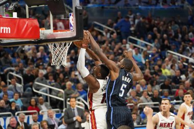 Orlando Magic 1 Şubat 2020 tarihinde Orlando Florida 'daki Amway Center' da Miami Heat 'e ev sahipliği yaptı.