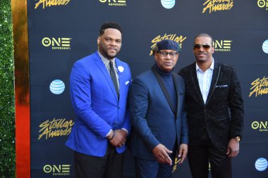 24 Mart 2018 Cumartesi günü Las Vegas 'taki Orleans Resort' ta düzenlenen 33. Yıldız Ödülleri Kırmızı Halı sırasında ünlüler.