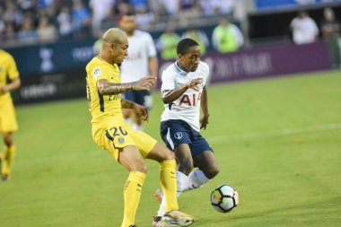 Paris Saint-Germain, Tottenham Hotspur 'a karşı 22 Temmuz 2017' de Orlando Florida 'daki Citrus Bowl' da.  